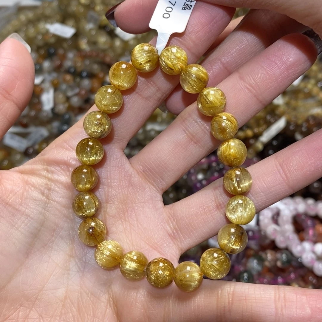 水晶手串未镶嵌手串