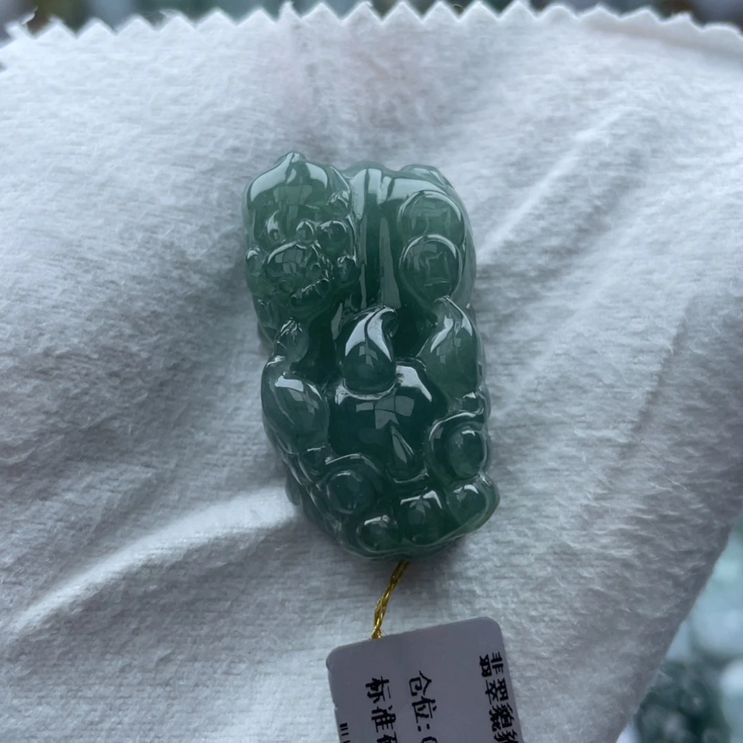 颈饰未镶嵌翡翠貔貅