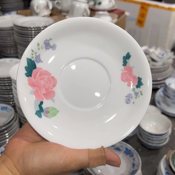 醴陵釉下手绘15.5厘米陶研