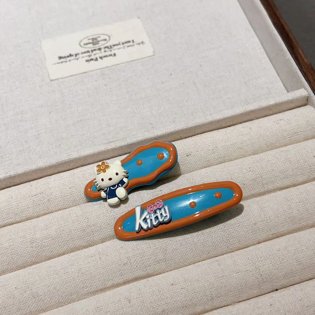 可爱韩版猫咪侧边刘海夹J1838