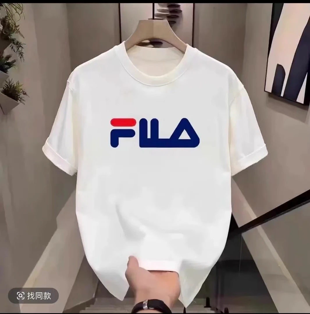 F【丝光棉】发正标实体撤柜印花短袖 运动T恤