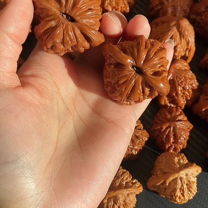 把件文玩核桃44四座楼