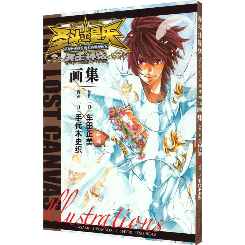 正版新书 圣斗士星矢 冥王神话画集 (日)手代木史织 漫画/动漫/漫