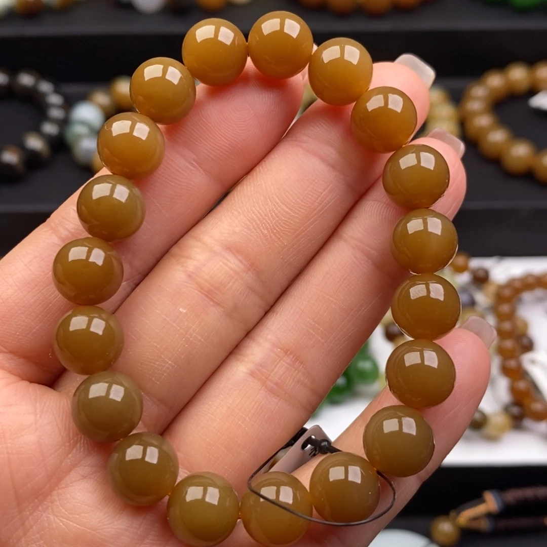 和田玉未镶嵌手串