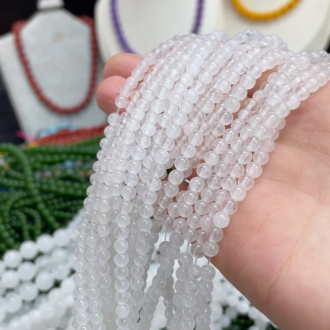 玛瑙/玉髓未镶嵌半成品白玉4m