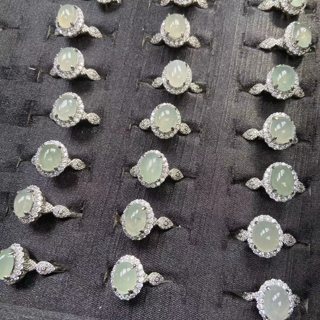 QJ103天然A货翡翠【戒指】多样性发一个