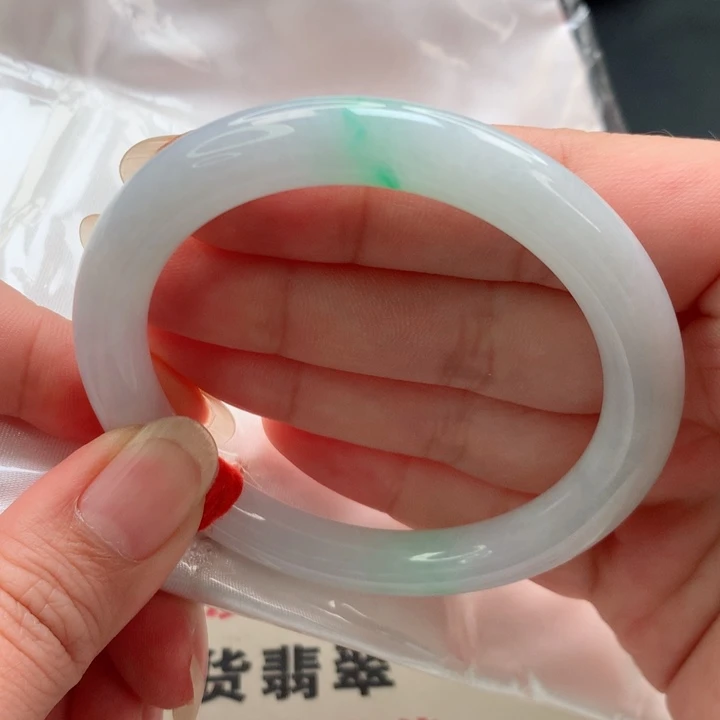 未镶嵌手镯翡翠圆55