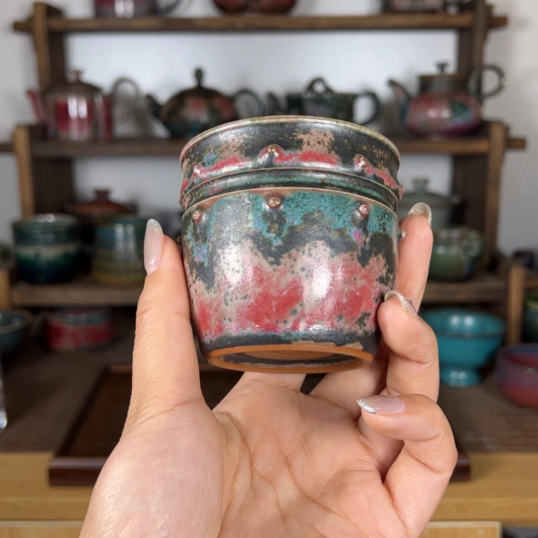 陶摆件李自伟钧瓷 神垕镇原产地