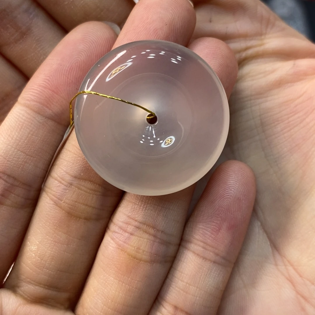 石英质玉平安扣未镶嵌