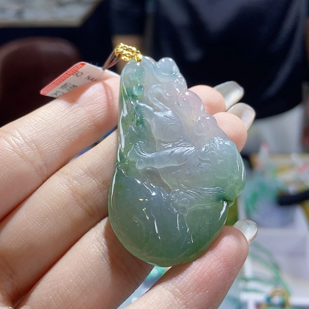 颈饰未镶嵌翡翠翡翠