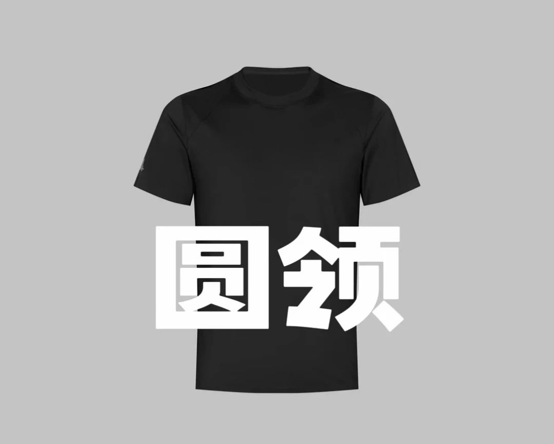 直播间同款圆领夏季男士速干短袖