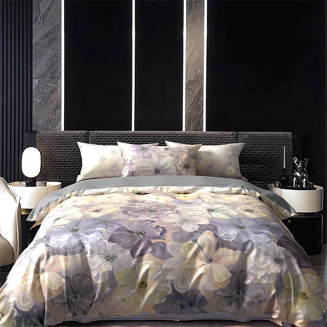 【唐艺专属】皇冠纯棉数码印花四件套-芊语柔 200cm×230cm