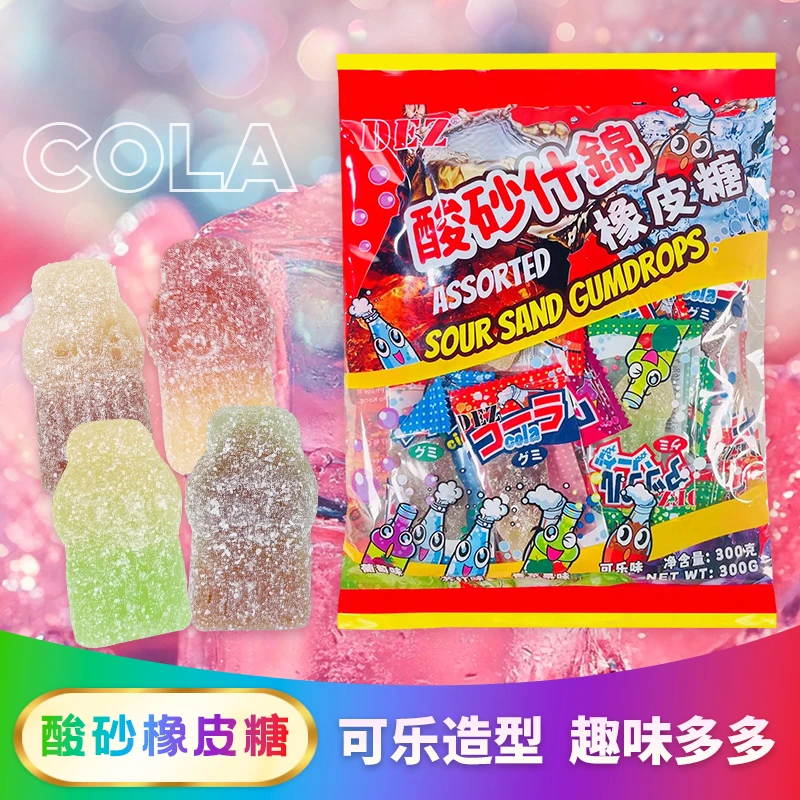 香港 DEZ 酸砂什锦可乐瓶软糖