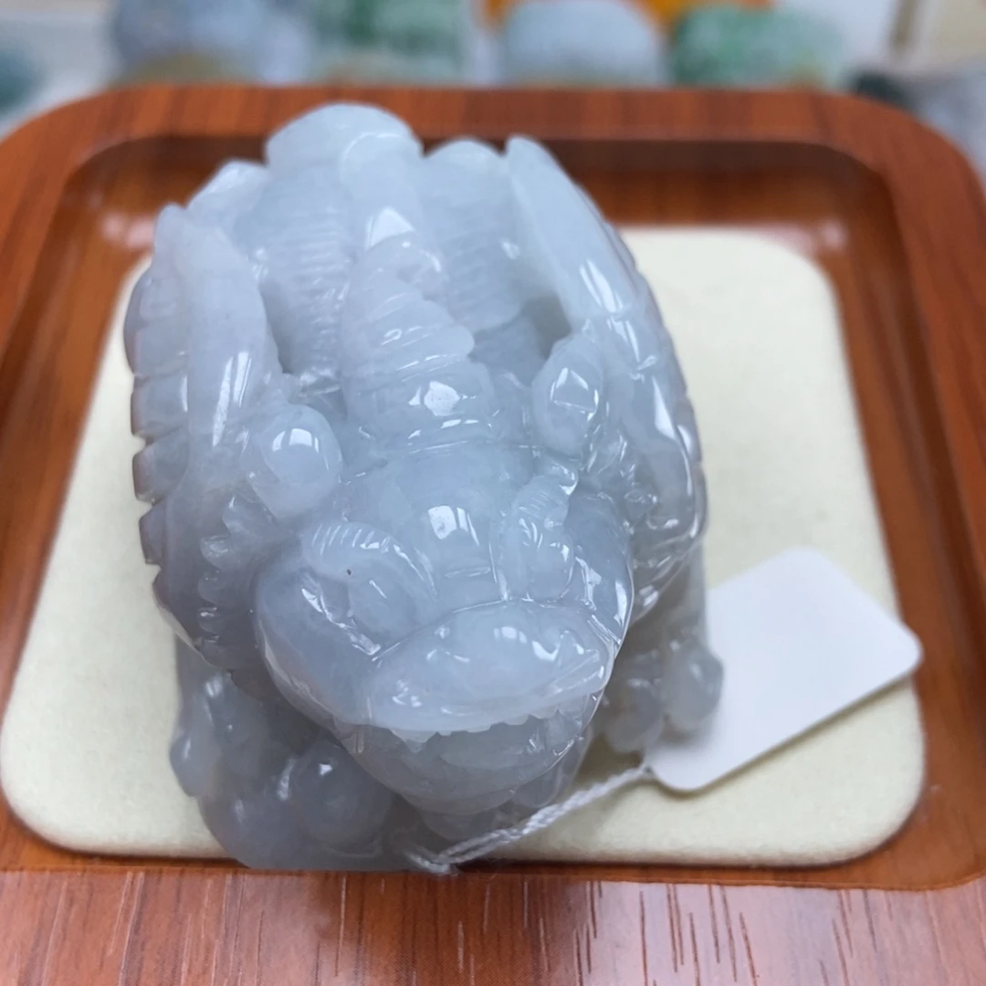享***生吊坠(赠链)未镶嵌翡翠如意貔貅手把件