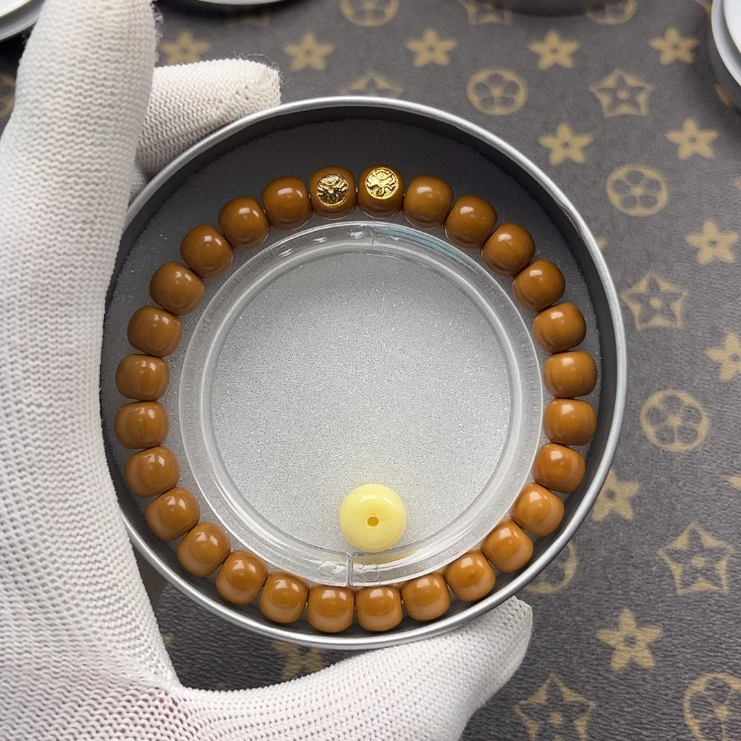 手串猴头核桃老邢全品无暇9.0左右尺寸