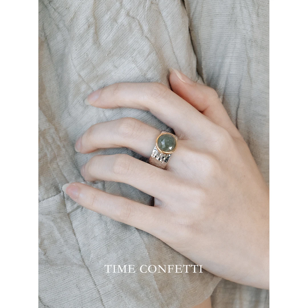 铜合金戒指 【孙二娘】轻奢气质大气新中式开口戒指TC 10221