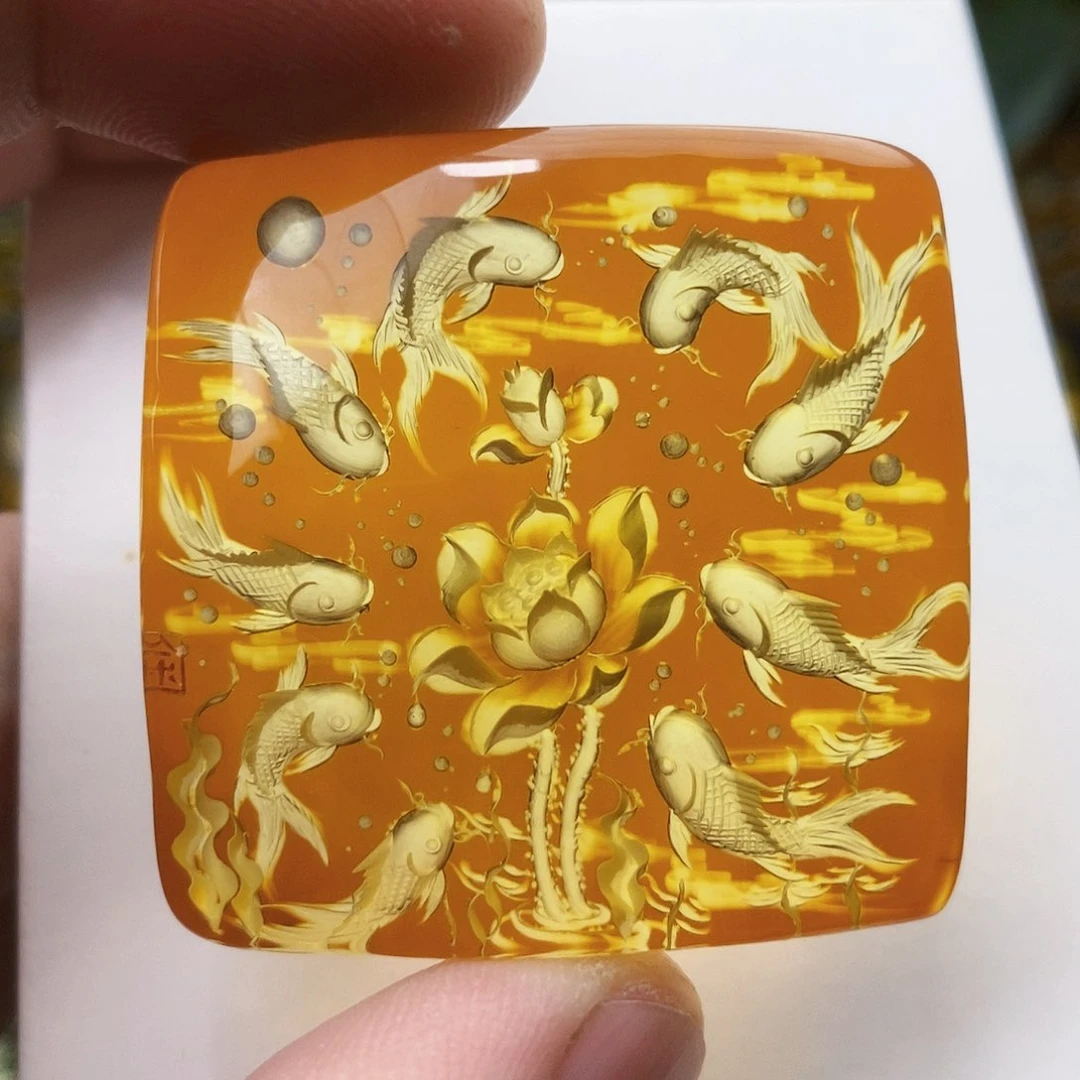 【闪购商品】金珀吊坠(不含链)未镶嵌