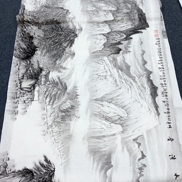 国画没****姐纯手绘作品欣赏图