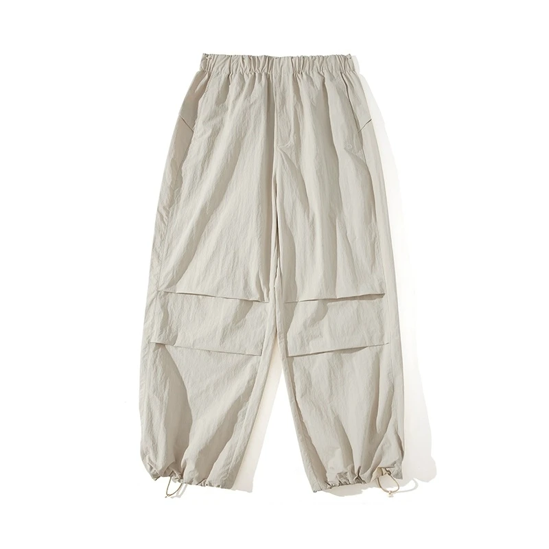 蓝岐三防抗菌机能风降落伞裤春夏工装长裤百搭宽松休闲裤男