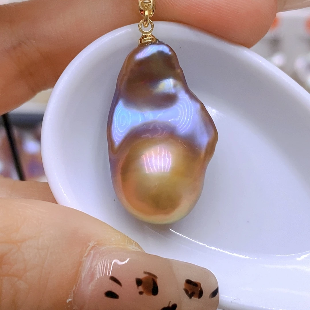 淡水珍珠未镶嵌耳饰