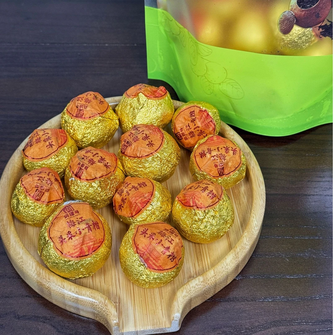 梅江头采小青柑 200g 江门新会柑普茶