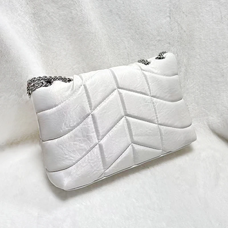 CHENG FENG 2025新款 新色单肩斜跨流浪包82528珠光白（配礼盒）