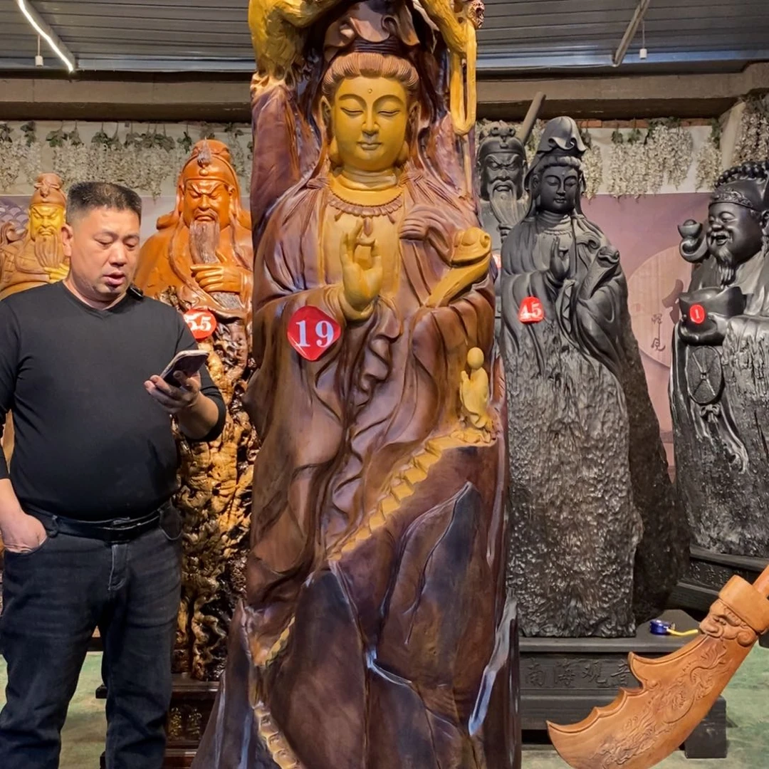 川***金香樟木带底座送楼下