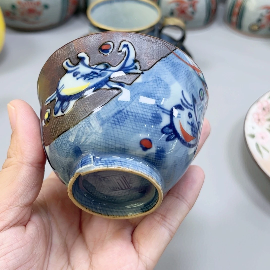 瓷片中岛文山欢迎光临美桃儿～