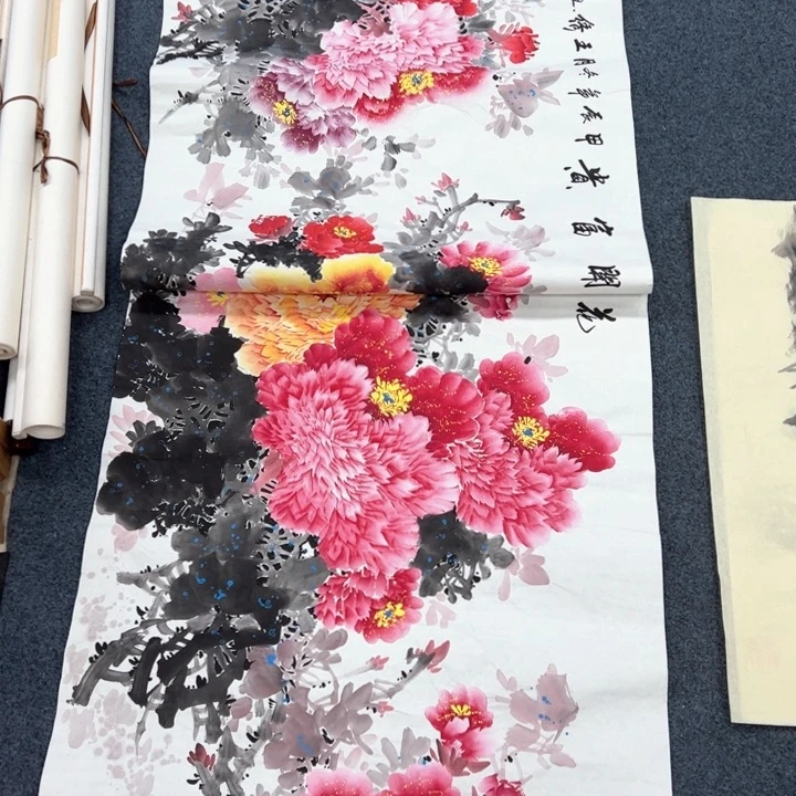 国画纯手绘作品欣赏图