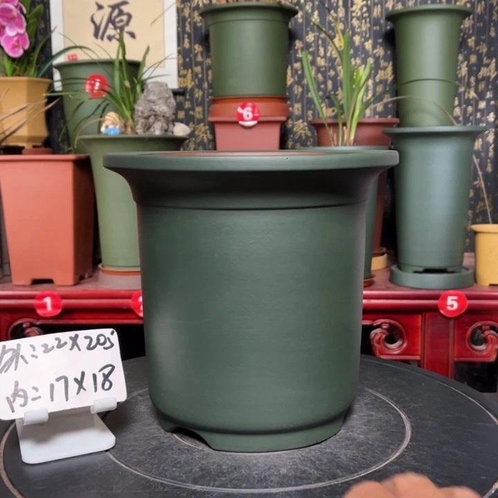 紫砂花盆紫砂花盆