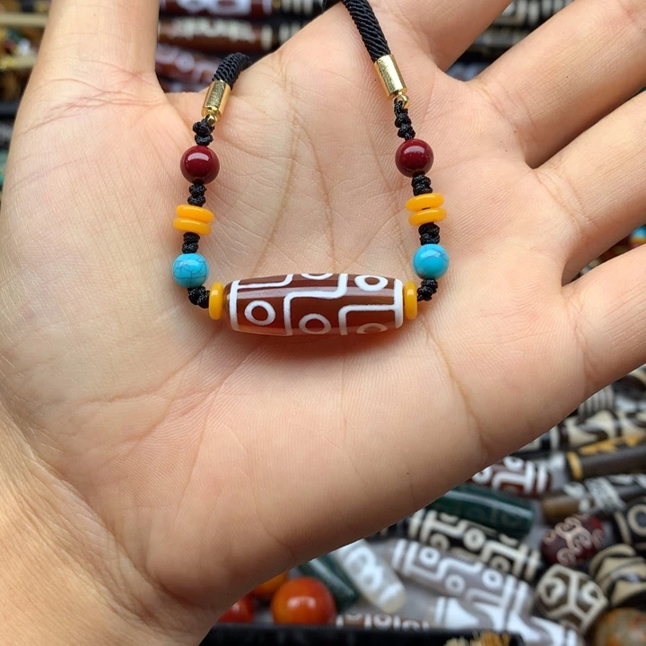 玛瑙/玉髓未镶嵌吊坠(赠链)