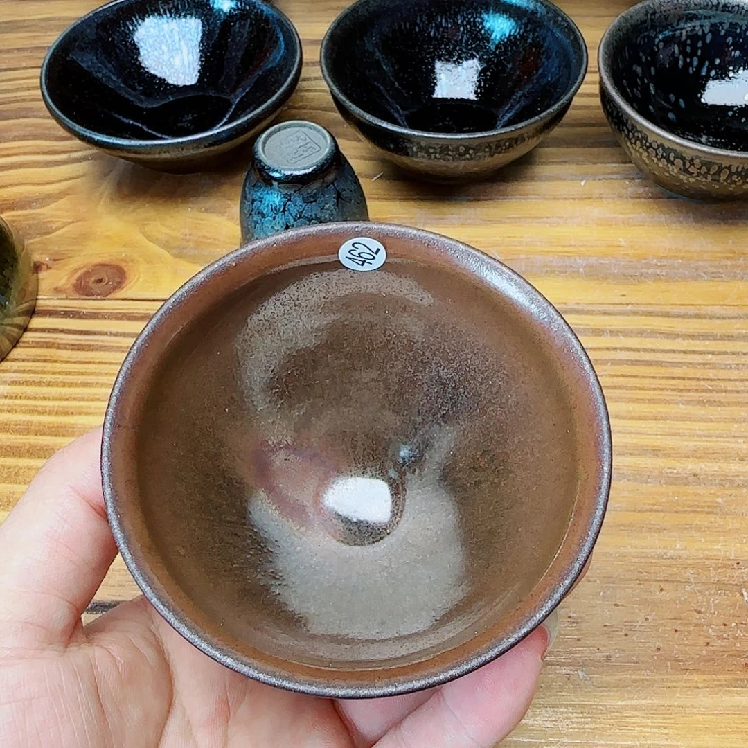 茶盏建窑建盏茶器微瑕