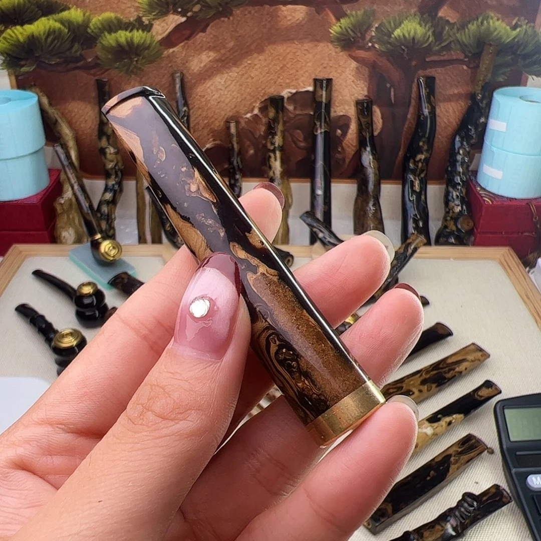 笑***尘 海小柳血柳光面烟嘴