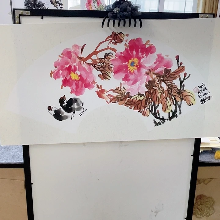 国画张圣敏先生纯手绘作品