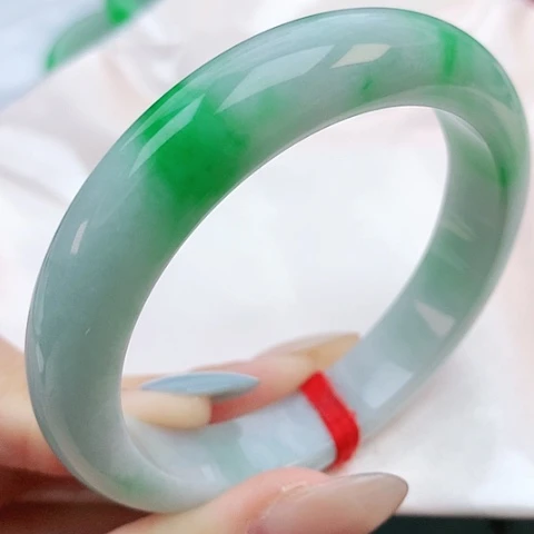 未镶嵌手镯翡翠57圈口882939