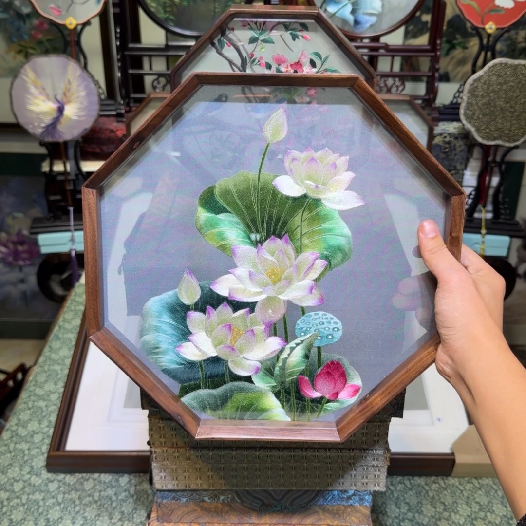 刺绣手工苏绣工艺制作技艺异色精品