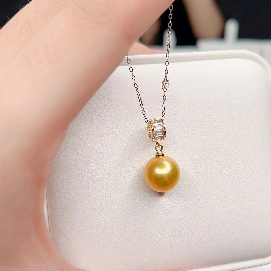 淡水珍珠合金吊坠(赠链)