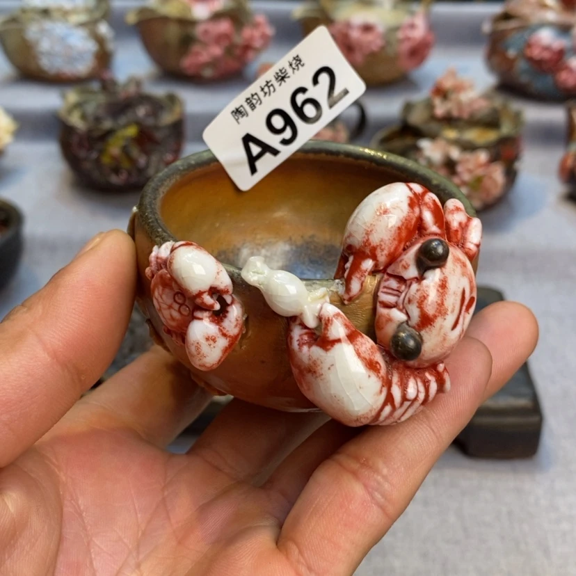 【闪购商品】纯手工纯柴烧精品茶具?*心