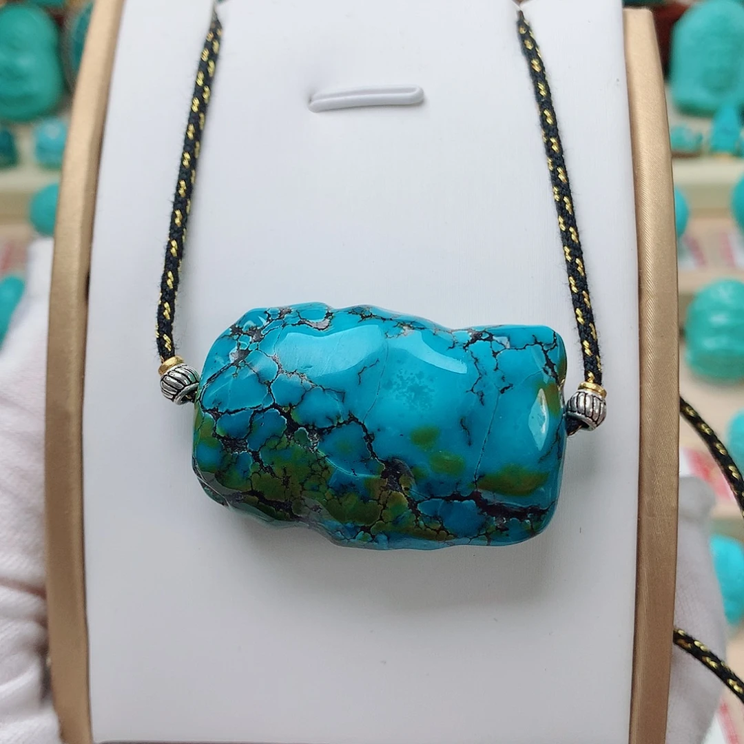 绿松石未镶嵌珠宝半成品