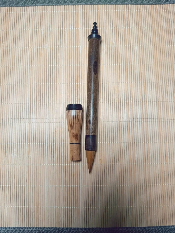 仿唐子母笔 麋鹿笔杆