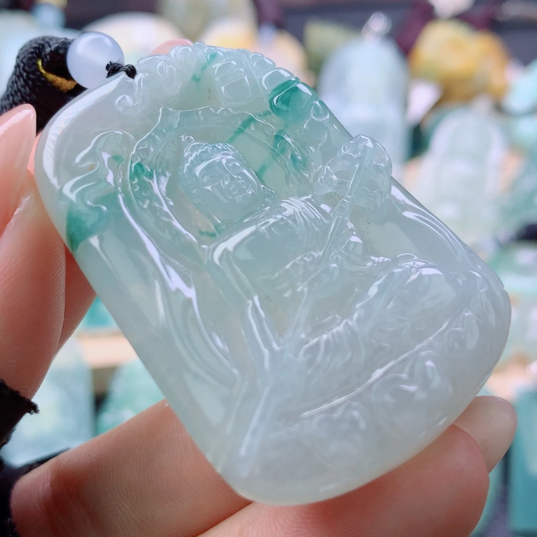 翡翠未镶嵌颈饰翡翠吊坠