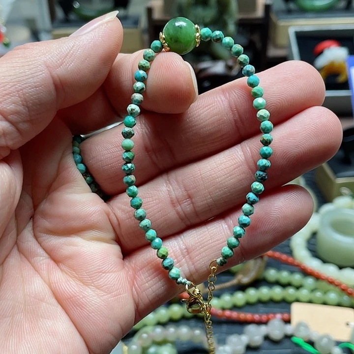 和田玉手串未镶嵌