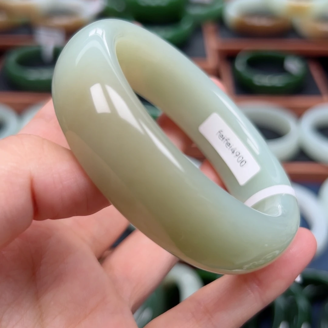 未镶嵌手镯和田玉5758