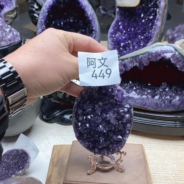 未镶嵌大型摆件（非配饰）紫晶