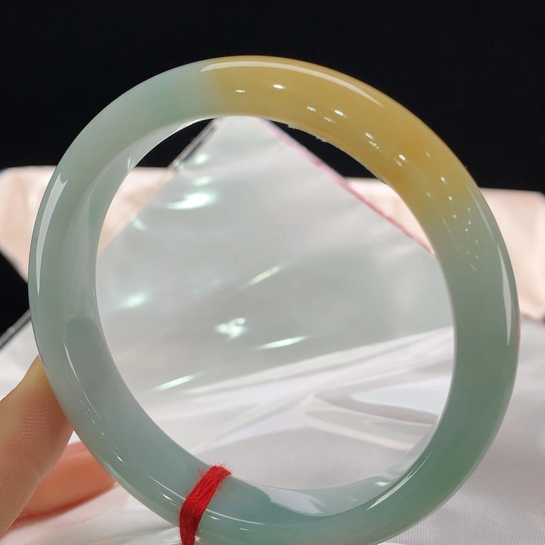 翡翠未镶嵌手镯0399