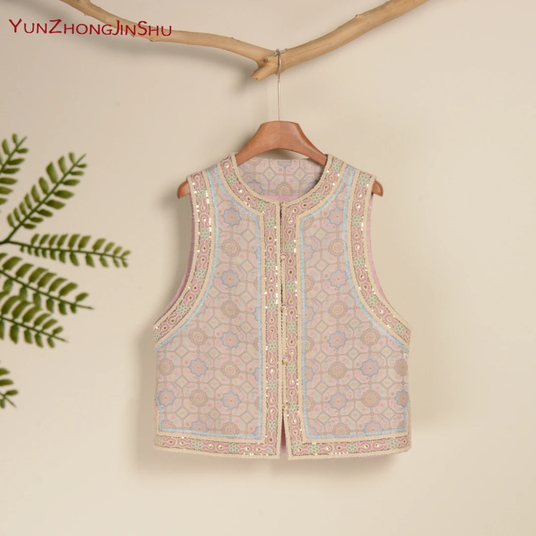 十二花神！【云中锦书-新国潮系列】新中式国风设计师款高级气质马甲