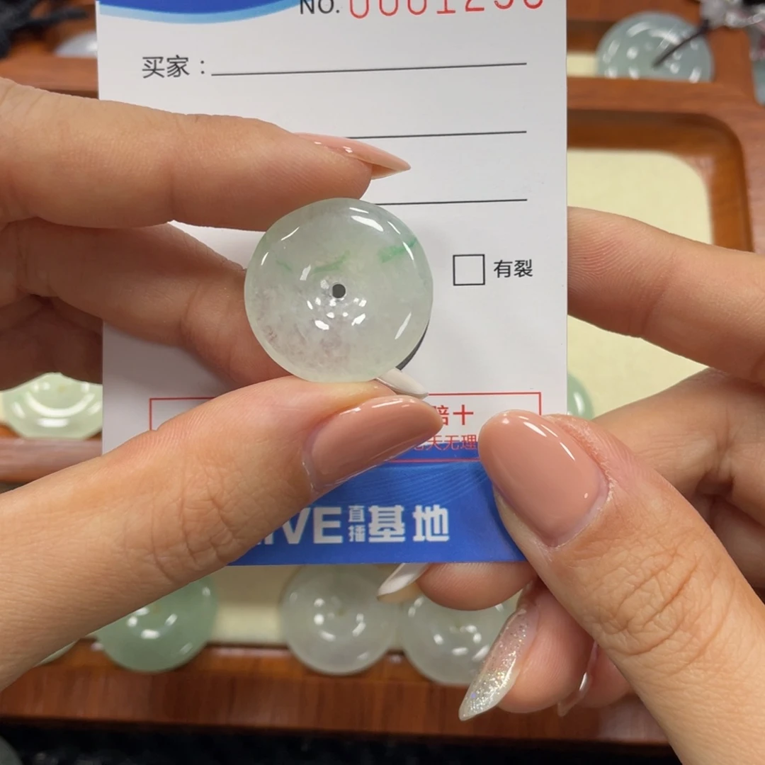 翡翠颈饰未镶嵌翡翠吊坠x 1258