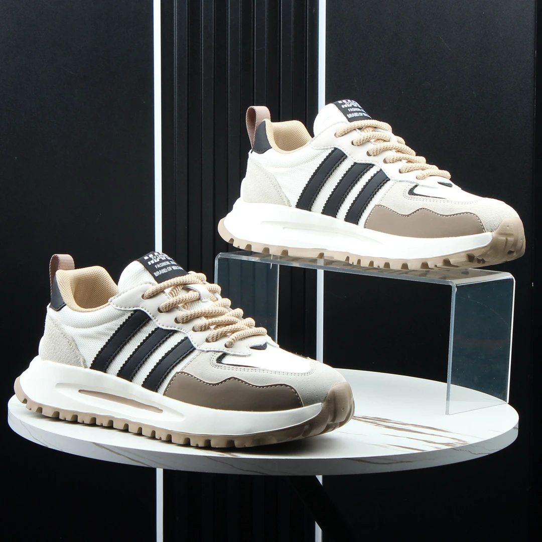 法莎尼亚阿甘鞋小众男士百搭厚底增高休闲时尚运动鞋潮流舒适透气