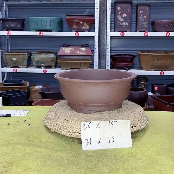 紫砂花盆宜兴紫砂厂
