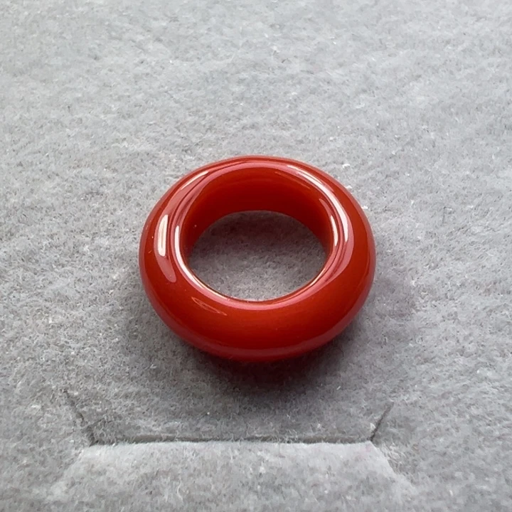 南红玛瑙未镶嵌跑环